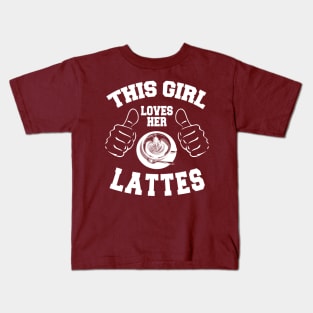 Love lattes Kids T-Shirt